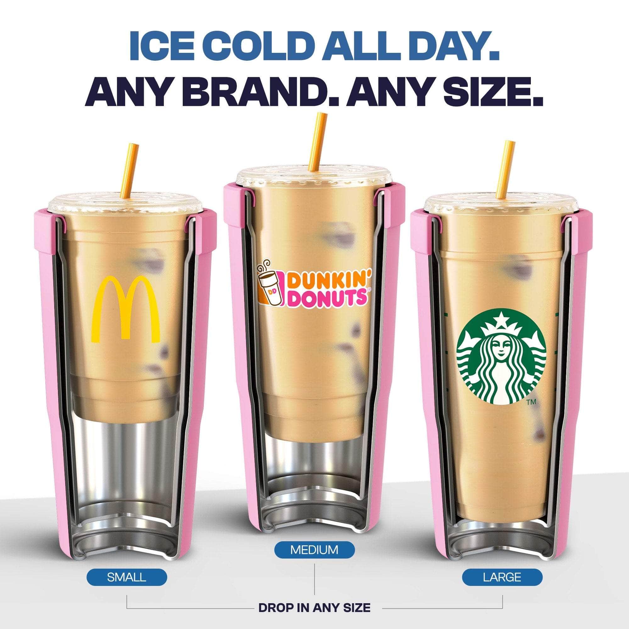 To-Go Buddy | Pink Checkered