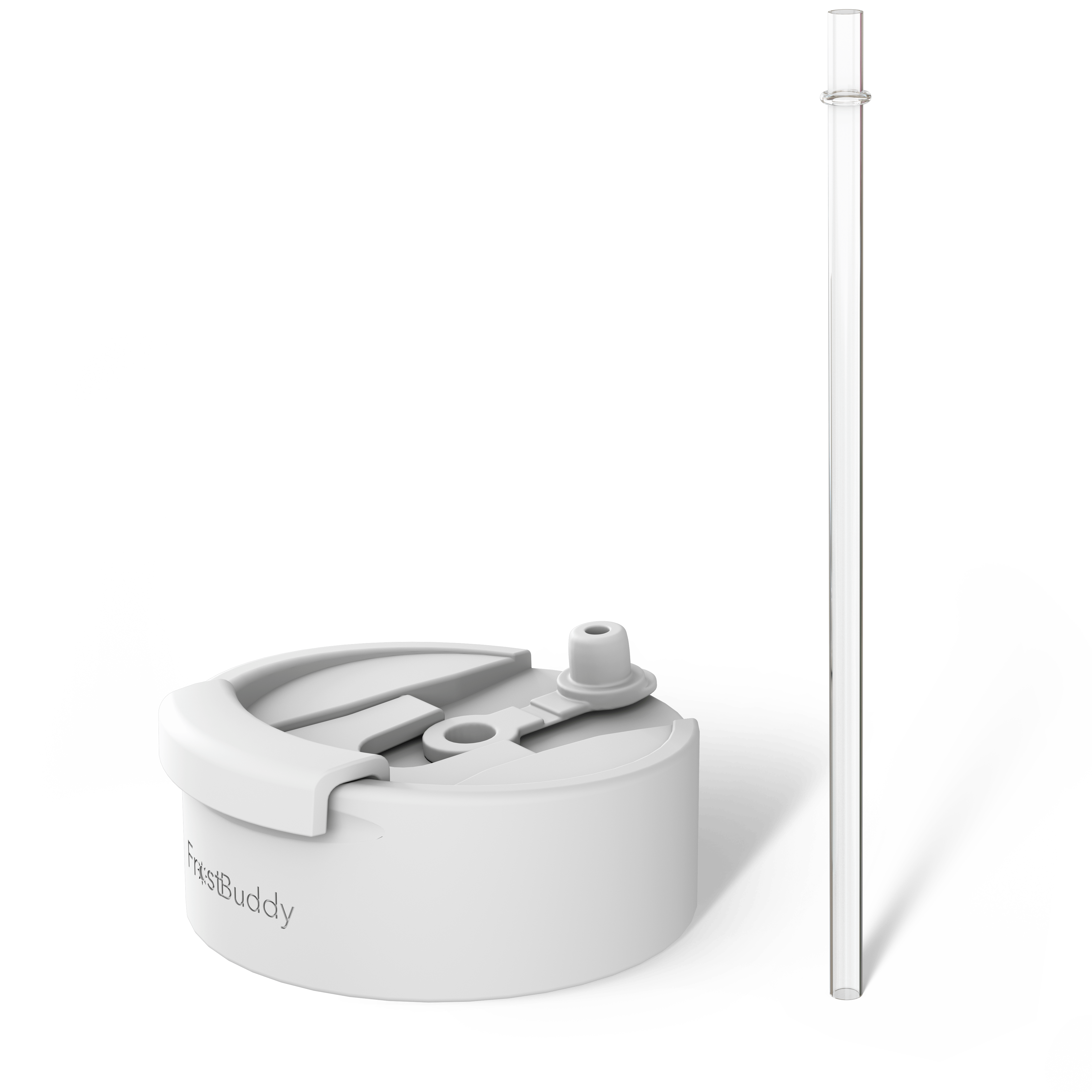 Universal Buddy Drinking Lid with Straw
